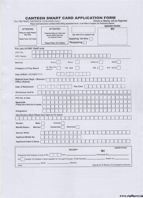 smart card form haryana pdf|CSD Canteen Smart Card Renewal .